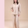 Rose Miss Ensemble chemise et pantalon – Réf 15162 – Beige Rose Miss Ensemble chemise et pantalon – Réf 15162 – Beige