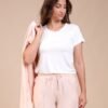 Rose Miss Ensemble chemise et pantalon – Réf 15162 – Pêche Rose Miss Ensemble chemise et pantalon – Réf 15162 – Pêche