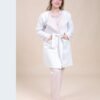 Rose Miss Ensemble pyjama et gilet 3 pièces – Réf 16235 – Écru