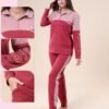Rose Miss Pyjama molletonné – Réf 16255 – Framboise