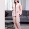 Rose Miss Pyjama polaire boutonné – Réf 16354 – Pêche Rose Miss Pyjama polaire boutonné – Réf 16354 – Pêche