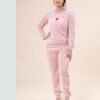 Rose Miss Pyjama polaire cœur – Réf 16576 – Rose