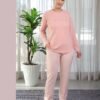 Rose Miss Pyjama imprimé étoiles – Réf 16839 – Pêche