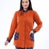 Rose Miss Pyjama boutonné à pois – Réf 16987 – Orange