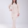 Rose Miss Pyjama tunique dentelle – Réf 16991 – Écru