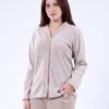Rose Miss Pyjama polaire boutonné – Réf 17203 – Beige