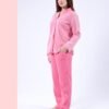 Rose Miss Pyjama polaire boutonné – Réf 17203 – Rose