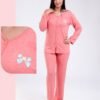 Rose Miss Pyjama boutonné – Réf 17284 – Corail
