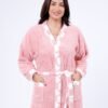 Rose Miss Robe de chambre polaire – Réf 17477 – Rose