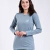 Rose Miss Ensemble thermique col rond – Réf 17798 – Bleu gris