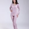 Rose Miss Ensemble thermique dentelle – Réf 17858 – Mauve