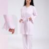 Rose Miss Ensemble pyjama et peignoir 3 pièces – Réf 18439 – Rose clair