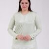 Rose Miss Pyjama tunique dentelle – Réf 18500 – Vert d'eau