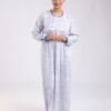 Rose Miss Robe de nuit longue fleurie – Réf 18643 – Bleu
