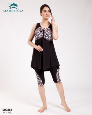 Marelisa Burkini – Réf 000258 – Noir