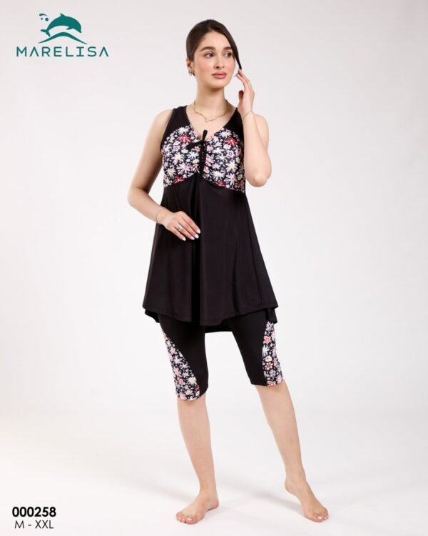 Marelisa Burkini – Réf 000258 – Noir