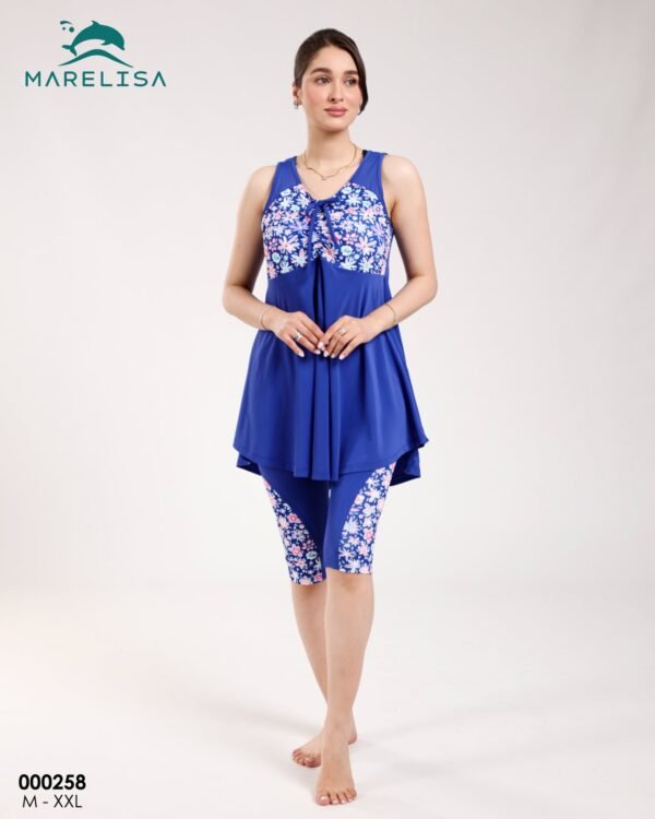 Marelisa Burkini – Réf 000258 – Bleu roi