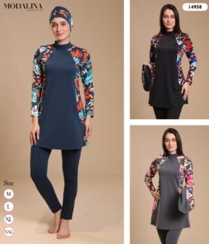 Modalina Burkini – Réf 14958 – Couleurs assorties