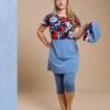 Modalina Burkini – Réf 15326 – Bleu jean Modalina Burkini – Réf 15326 – Bleu jean