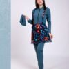 Modalina Burkini – Réf 15362 – Bleu pétrole Modalina Burkini – Réf 15362 – Bleu pétrole