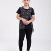 Modalina Burkini fille – Réf 15376 – Noir