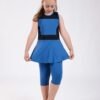 Modalina Burkini fille – Réf 15377 – Bleu