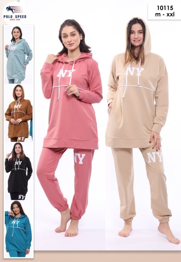 Polo Speed Survêtement à capuche NY – Réf 10115 – Couleurs assorties