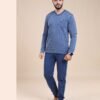 Polo Speed Pyjama homme – Réf 14881 – Bleu jean