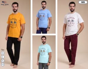 Polo Speed Pyjama homme manches courtes – Réf 15173 – Couleurs assorties