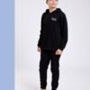 Polo Speed Survêtement garçon à capuche – Réf 17466 – Noir Polo Speed Survêtement garçon à capuche – Réf 17466 – Noir
