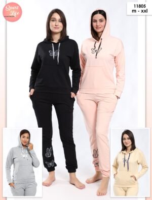Sport Life Survêtement à capuche – Réf 11805 – Couleurs assorties