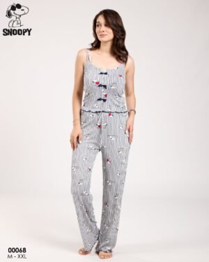 Snoopy Pyjama – Réf 00068 – Gris