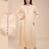 Tradi Chic Caftan d'intérieur – Réf 13483 – Crème