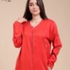 Tradi Chic Caftan d'intérieur – Réf 13483 – Corail