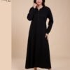 Tradi Chic Caftan d'intérieur – Réf 13483 – Noir