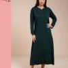 Tradi Chic Caftan d'intérieur – Réf 13604 – Vert bouteille Tradi Chic Caftan d'intérieur – Réf 13604 – Vert bouteille