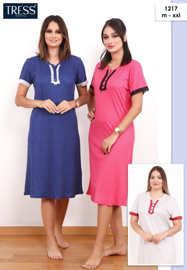 Tress Chemise de nuit – Réf 1217 – Couleurs assorties