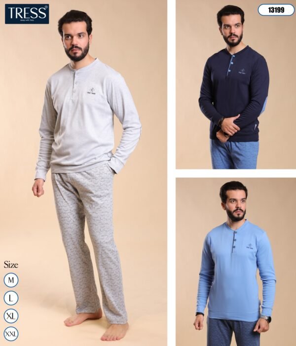 Tress Pyjama homme – Réf 13199 – Couleurs assorties