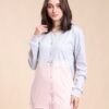 Tress Pyjama boutonné – Réf 13618 – Gris rose