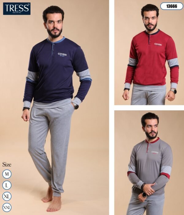 Tress Pyjama homme – Réf 13666 – Couleurs assorties