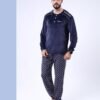 Tress Pyjama homme velours – Réf 16867 – Bleu marine