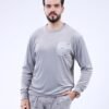 Tress Pyjama homme velours – Réf 16893 – Gris