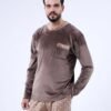 Tress Pyjama homme velours – Réf 16905 – Marron