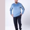 Tress Pyjama homme velours – Réf 16933 – Bleu ciel Tress Pyjama homme velours – Réf 16933 – Bleu ciel