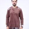 Tress Pyjama homme velours à carreaux – Réf 17113 – Marron