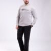 Tress Pyjama homme velours imprimé – Réf 17682 – Gris clair et noir